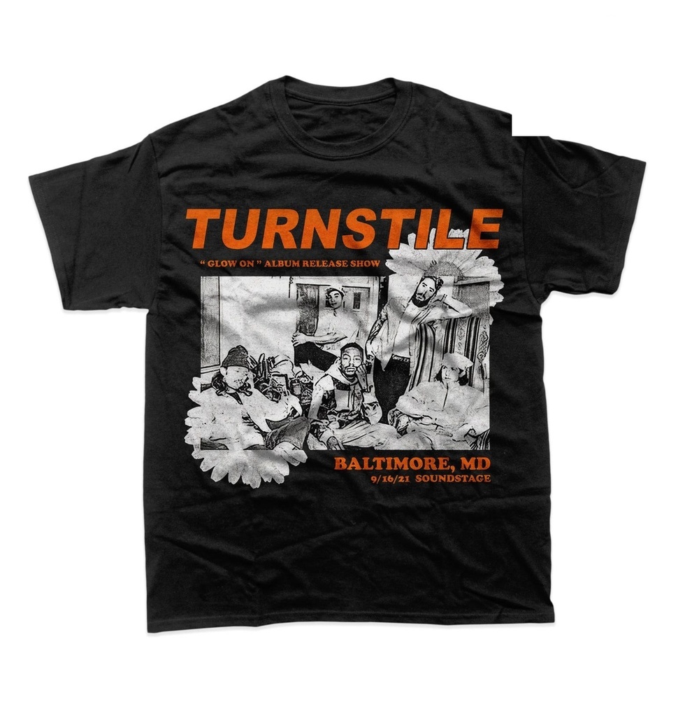 Turnstile Unisex T Shirt Black